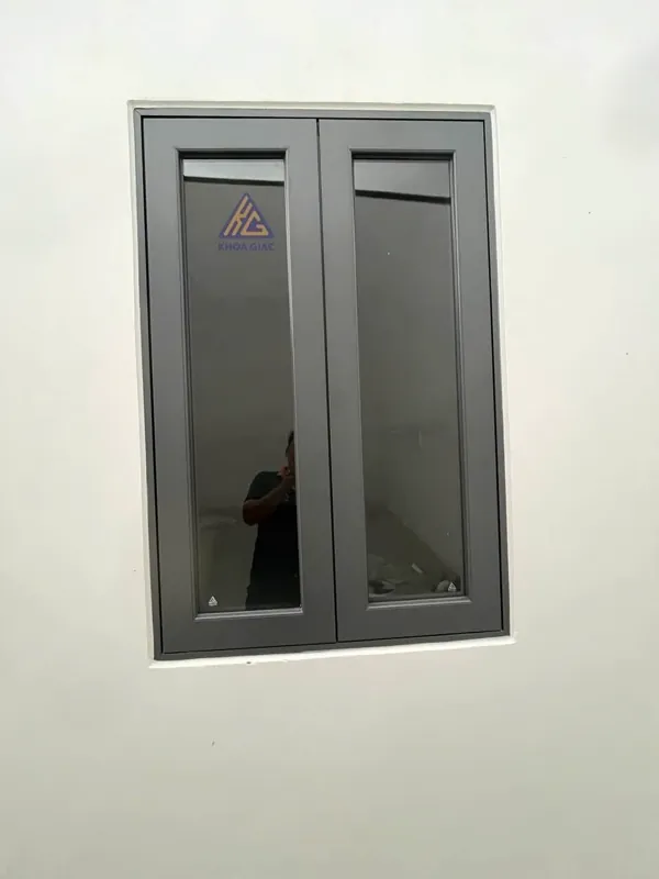 Cửa sổ 2 cánh mở — thi công tại Cần Thơ, Nhôm Kính Khoa Giác